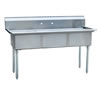 Stainless Steel Sinks (3 Compartments)