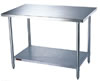 Stainless Steel Table WITHOUT Backsplash